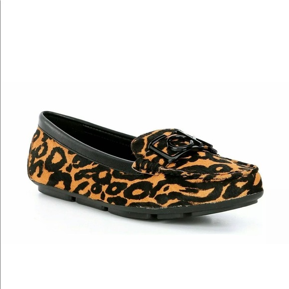 Calvin Klein Shoes Nwt Calvin Klein Leopard Print Driving
